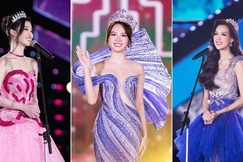 Khoảnh khắc 'final walk' rực rỡ của Top 3 Miss World Vietnam 2022