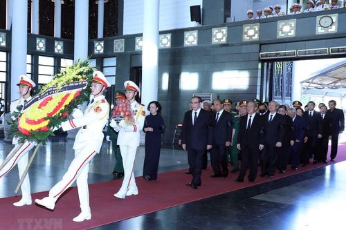 Lễ tang nguyên Phó Thủ tướng Chính phủ Nguyễn Khánh