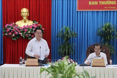 Triển khai Quyết định kiểm tra của Ban Bí thư đối với Ban Thường vụ Tỉnh ủy An Giang