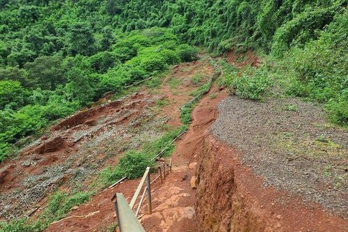 Đắk Nông: Vì sao tuyến đường gần 27 tỷ đồng chưa được khắc phục sau 2 lần gặp sự cố?