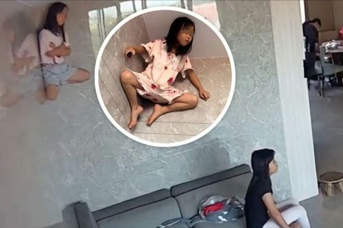 Người nhện là có thực? Bé gái Trung Quốc 8 tuổi có thể dính người vào tường khiến dân mạng xôn xao
