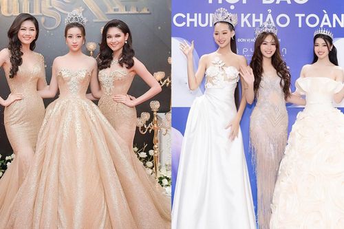 Á hậu Thanh Tú chưa lấn át Đỗ Mỹ Linh dù cao hơn, Bảo Ngọc thua xa độ tinh tế