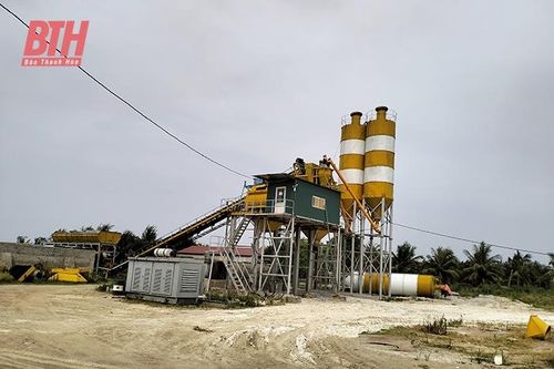 Ngăn chặn trạm trộn bê tông trái phép