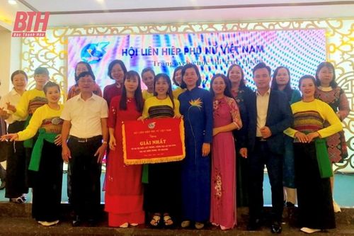 Hội LHPN tỉnh Thanh Hóa đoạt giải Nhất hội thi 'Tìm hiểu Luật Phòng, chống bạo lực gia đình năm 2022'