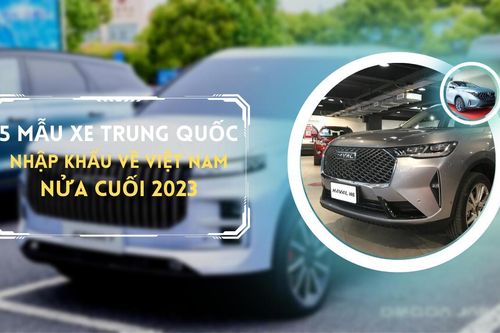 Những mẫu ô tô Trung Quốc về Việt Nam nửa cuối 2023