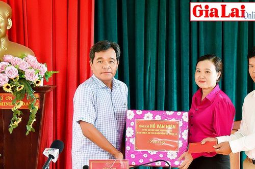 Lãnh đạo tỉnh thăm, tặng quà các gia đình chính sách, người có công