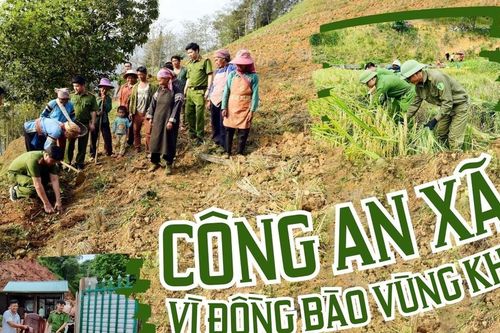 Công an xã vì đồng bào vùng khó