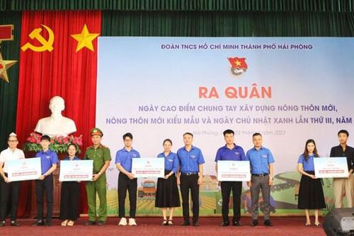 Hải Phòng: Ra quân Ngày chủ nhật xanh lần III năm 2023