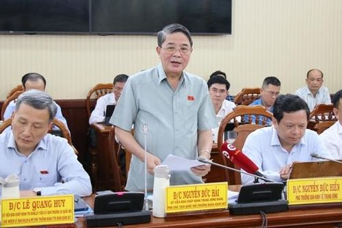 Phó Chủ tịch Quốc hội Nguyễn Đức Hải làm việc với UBND tỉnh Bà Rịa - Vũng Tàu về phát triển năng lượng