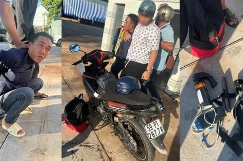 Chạy xe máy từ TP Hồ Chí Minh đến Bình Phước để cướp giật tài sản