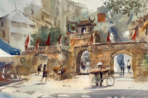 Thong dong nhìn ngắm phố phường Hà Nội trong cái nắng tháng 6