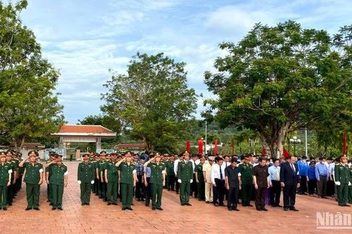 An Giang truy điệu cải táng 108 hài cốt liệt sĩ