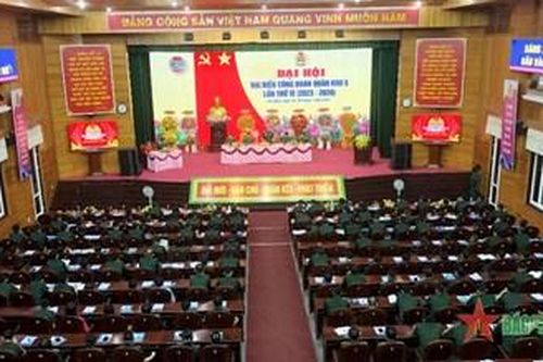 Quân khu 5: Hơn 1100 đoàn viên công đoàn được khen thưởng