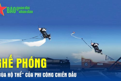 'Bùa hộ thể' của phi công chiến đấu