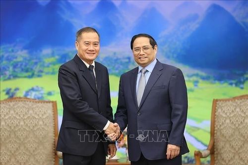Thông tấn xã Việt Nam và Thông tấn xã Pathet Lào tăng cường phối hợp, hỗ trợ thông tin