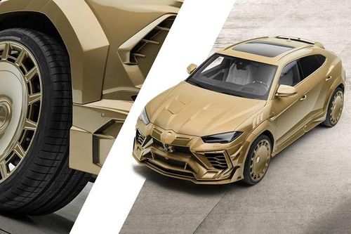 Ngắm siêu SUV Lamborghini Urus độ Mansory Venatus toàn thân 'dát vàng'