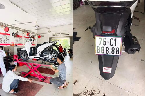 Nam thanh niên Quảng Ngãi 'mát tay' bấm được biển số ngũ quý 8