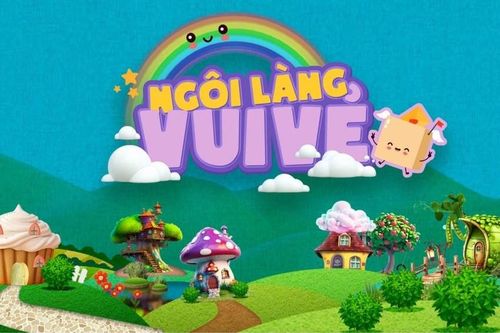 Chương trình 'Ngôi làng vui vẻ' thu hút khán giả nhí