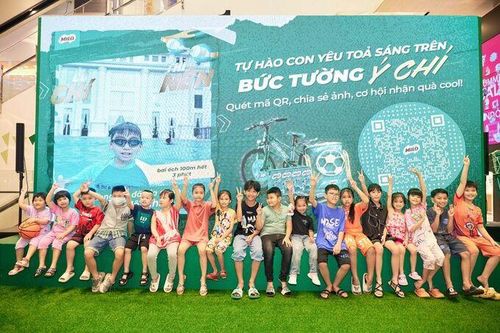 'Bức tường Ý chí' từ Nestlé MILO thu hút sự tham gia của 10.000 trẻ em toàn quốc