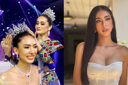 Tân Hoa hậu Hoàn vũ Lào lộ diện: Đủ level để lọt Top 16 tiếp không?