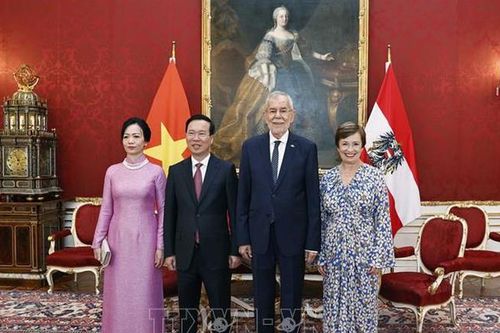 Hoạt động của Chủ tịch nước và Phu nhân trong chuyến thăm chính thức Cộng hòa Áo