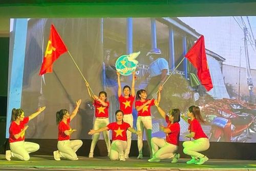 Đồng Tháp: Sôi động hội thi dân vũ thể thao khỏe, đẹp