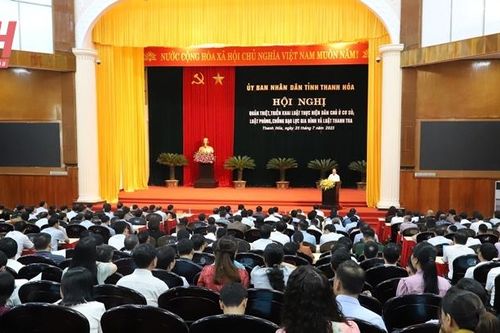 UBND tỉnh quán triệt, triển khai các Luật mới được Quốc hội khóa XV thông qua
