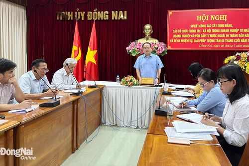 Rà soát tình hình hoạt động của tổ chức Đảng, đảng viên và tổ chức chính trị - xã hội trong và ngoài khu, cụm công nghiệp