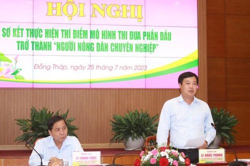 Nhân rộng và nâng chất mô hình thi đua phấn đấu trở thành 'Người nông dân chuyên nghiệp'