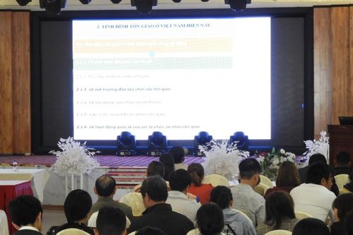 Gia Lai: Tập huấn về công tác tôn giáo cho cán bộ cấp xã