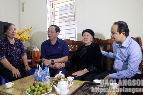 Đồng chí Phó Chủ tịch Quốc hội và lãnh đạo tỉnh dâng hương nghĩa trang liệt sỹ, thăm, tặng quà gia đình chính sách tại các huyện trên địa bàn tỉnh