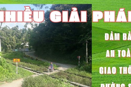 Nhiều giải pháp đảm bảo an toàn giao thông đường sắt