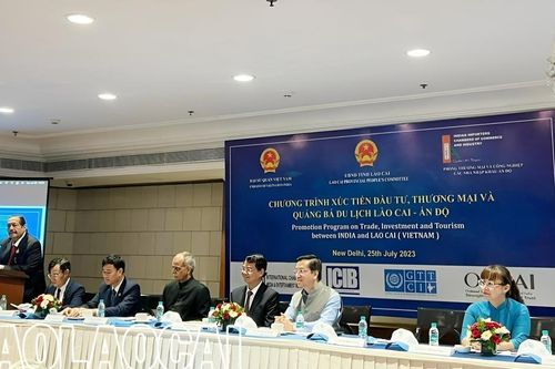 Khai mạc Hội nghị xúc tiến đầu tư thương mại và quảng bá du lịch Lào Cai - Ấn Độ