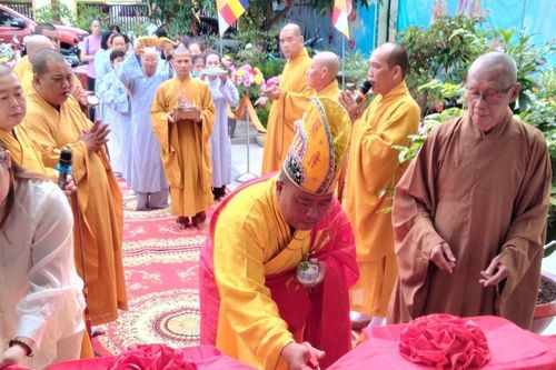 Tây Ninh: Chùa Long Sơn tổ chức lễ hoàn nguyện giảng đường