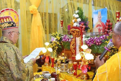 Bình Thuận: Lễ nhập kim quan Trưởng lão Hòa thượng Thích Giác Minh