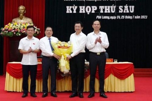 Thái Nguyên: Ông Nguyễn Hoàng Mác được bầu làm Chủ tịch UBND huyện Phú Lương