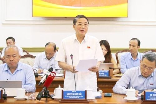 Phó Chủ tịch Quốc hội Nguyễn Đức Hải làm việc với UBND TP. Hồ Chí Minh về phát triển năng lượng