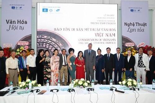 Ra mắt Trung tâm UNESCO bảo tồn di sản mỹ thuật văn hóa Việt Nam