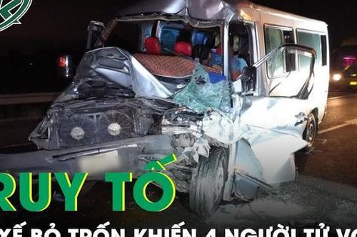 Truy tố tài xế gây tai nạn rồi bỏ trốn khiến 4 người tử vong trên cao tốc