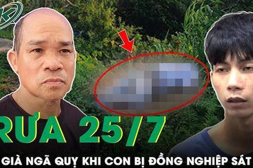 Cha già suýt ngã quỵ khi con gái bị đồng nghiệp sát hại, nằm bất động ở cánh đồng