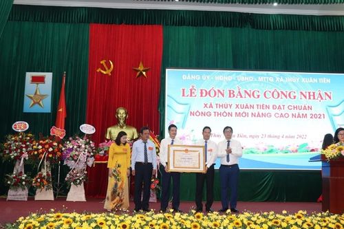 Xã Thủy Xuân Tiên: Bước chuyển mạnh về kinh tế - xã hội sau 15 năm