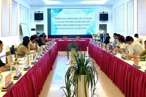Định hướng phát triển bền vững Khu dự trữ sinh quyển thế giới Cao nguyên Kon Hà Nừng