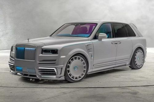 Rolls-Royce Cullinan - SUV siêu sang độ Mansory màu xám Nardo 'kịch độc'
