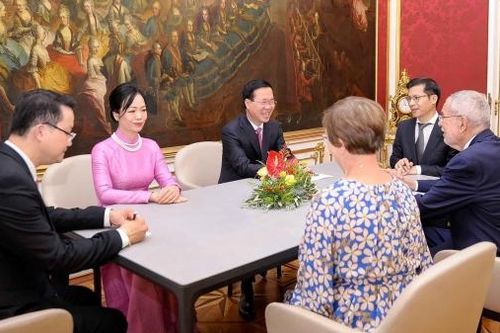 Những hình ảnh ấn tượng của Chủ tịch nước Võ Văn Thưởng và Phu nhân trong chuyến thăm chính thức Áo