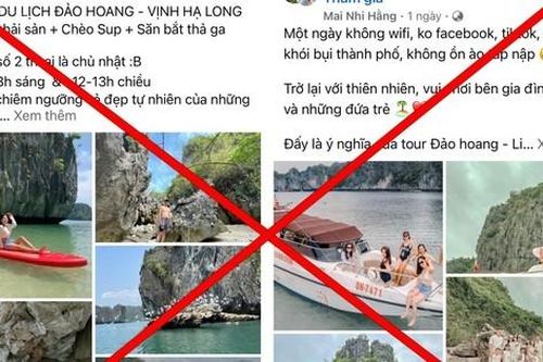 Cảnh giác tour du lịch tự phát đến các 'đảo hoang' trên vịnh Hạ Long