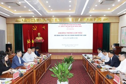 Thu hút đầu tư các doanh nghiệp Đài Loan vào Hải Phòng