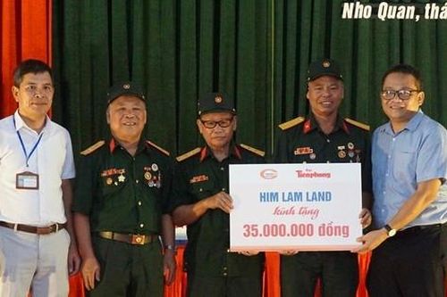 Tri ân thương binh nặng ở Hà Nam, Ninh Bình và Thái Bình