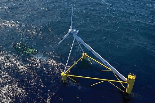 Turbine gió nổi tự di chuyển đến nơi có gió