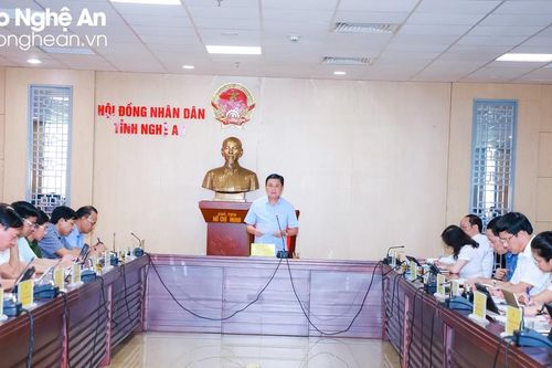 Thường trực HĐND tỉnh Nghệ An tổ chức phiên họp thường kỳ tháng 7/2023