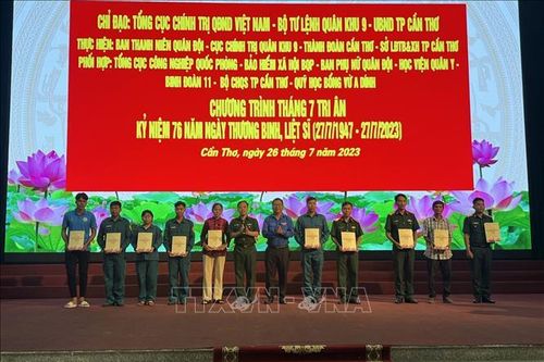 Thanh niên Quân đội tri ân người có công với cách mạng